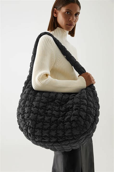 cos quilted puffer bag.